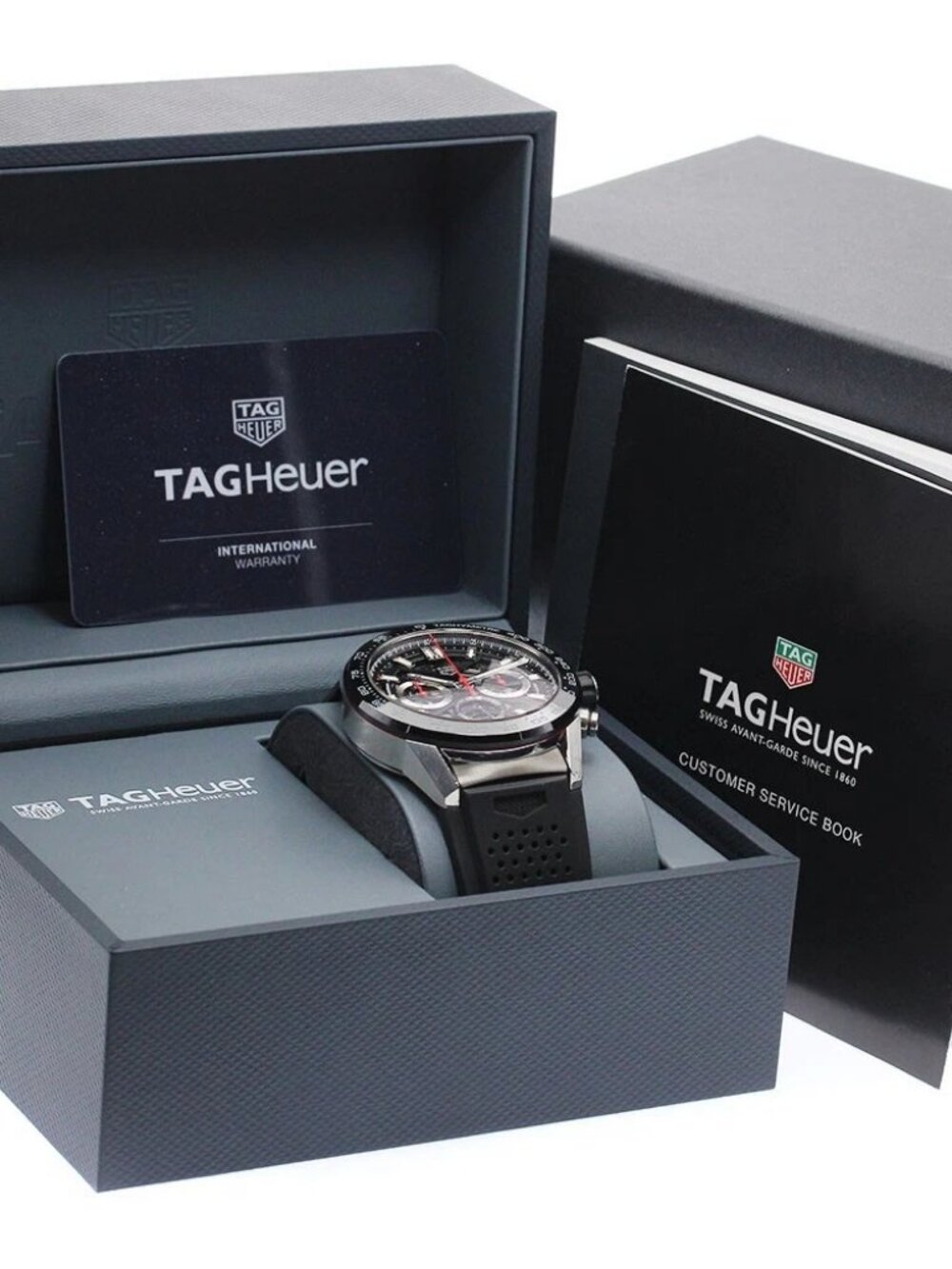 TAG HEUER Carrera Caliber Heuer 02 CBG2A10.FT6168 Chronograph Automatic_955090 - Picture 2 of 7